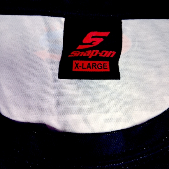 Snap-On Women's Jersey in Pink and Black - Picture 4 of 5